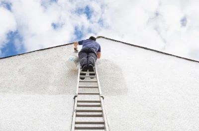 Peinture extérieure à Orchamps — façades et ravalement
